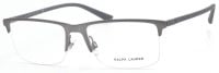 Ralph Lauren Brillenfassung RL5094 9309 55mm - Halbrand - Silber Metall - für Damen und Herren
