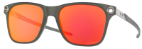 Oakley Herren Sportbrille Sonnenbrille OO9451-03 55mm Apparition Prizm Ruby - Schwarz Matt