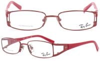 Ray-Ban Kinder Brillenfassung RX1021T 3021 45mm rot Metall Vollrand 139 54