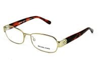 Michael Kors Brillenfassung MK7001 1004 52mm Amagansett - Gold und Braun - für Damen und Herren