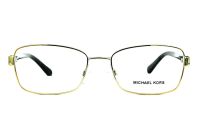 Michael Kors Damen Brillenfassung MK7003 1010 54mm Gold Metall Vollrand 74 5