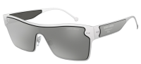 Giorgio Armani Sonnenbrille AR6088 3045/6G - Damen - 137mm - Gebürstetes Silber Verspiegelt
