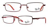 Ray-Ban Kinder Brillenfassung RX1023 4001 47mm rot Metall Vollrand 122 18