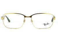 Ray-Ban RX6308 2730 56mm Herren Brillenfassung - Gold Metall Vollrand - Grün