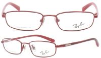 Ray-Ban Kinder Brillenfassung RX1018T 3021 45mm rot Metall Vollrand 139 51