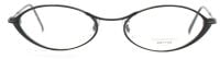 Oliver Peoples Damen Brillenfassung Aria 50mm - Schwarz Matt Metall Vollrand - Elegant