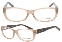 Dolce&Gabbana Brillenfassung DG3125 2567 55mm braun - Kunststoff Vollrand für Damen und Herren