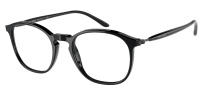 Giorgio Armani Unisex Brillenfassung AR7213 5001 51mm - Schwarz mit Etui