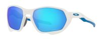 Oakley Sonnenbrille OO9019-10 Plazma 59mm - Weiß Matt Prizm Sapphire - Sportbrille