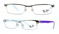 Ray-Ban Kinder Brillenfassung RX1032 4014 45mm silber Metall Vollrand 122 11