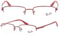 Ray-Ban Kinder Brillenfassung RX1022 4001 47mm rot Metall Halbrand 139 57