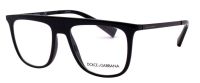 Dolce&Gabbana DG5022 501 51mm Herren Brillenfassung - Schwarz Kunststoff