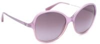 Emporio Armani EA4024 5205/8H 56mm Sonnenbrille - Transparent Violett Silber - Unisex
