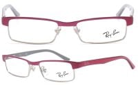 Ray-Ban Kinder Brillenfassung RX1032 4015 45mm pink Metall Vollrand 139 59