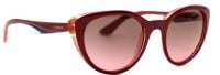 Vogue Damen Sonnenbrille VO2963-S 2313/14 53mm - Rot Violett Kunststoff Vollrand