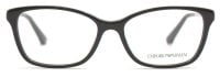 Emporio Armani Damen Brillenfassung EA3026 5017 54mm - Schwarz Vollrand - Flexible Bügel