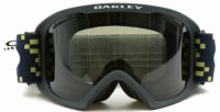Oakley Skibrille OO7045-36 O frame 2.0 XL pixel fade iron laser grau SK1 9
