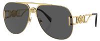 Versace Sonnenbrille VE2255 1002/87 63mm - Gold Pilot Metall - Unisex