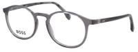 Boss 1572 E66 50mm Brillenfassung - Grau Transparent Kunststoff Vollrand für Damen und Herren