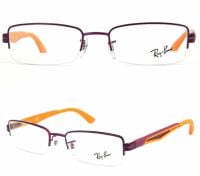 Ray-Ban Kinder Brillenfassung RX6264 2797 51mm lila orange halbrand 5 20 LN